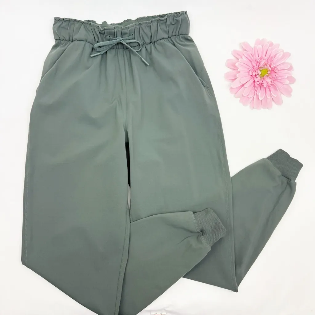 Lululemon Stretch High-Rise Jogger *Full Length Smoked Spruce Green - Image 6