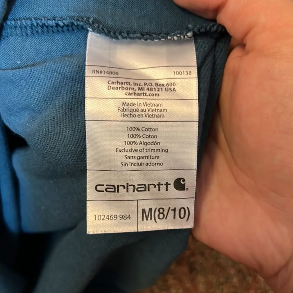 Carhartt medium blue top - Image 6