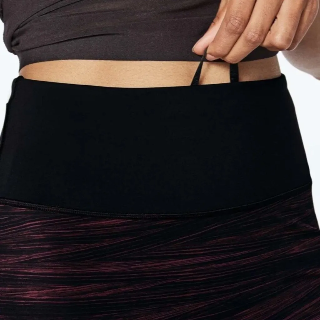 Lululemon Athletica Purple Space Dye Cropped Leggings (988) - Image 10