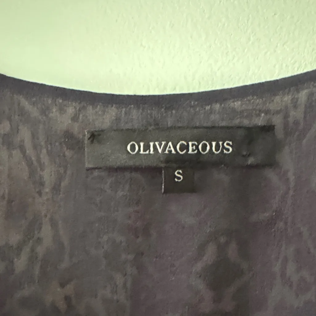 Olivaceous Patterned Gold Long Sleeve Dress - Image 2