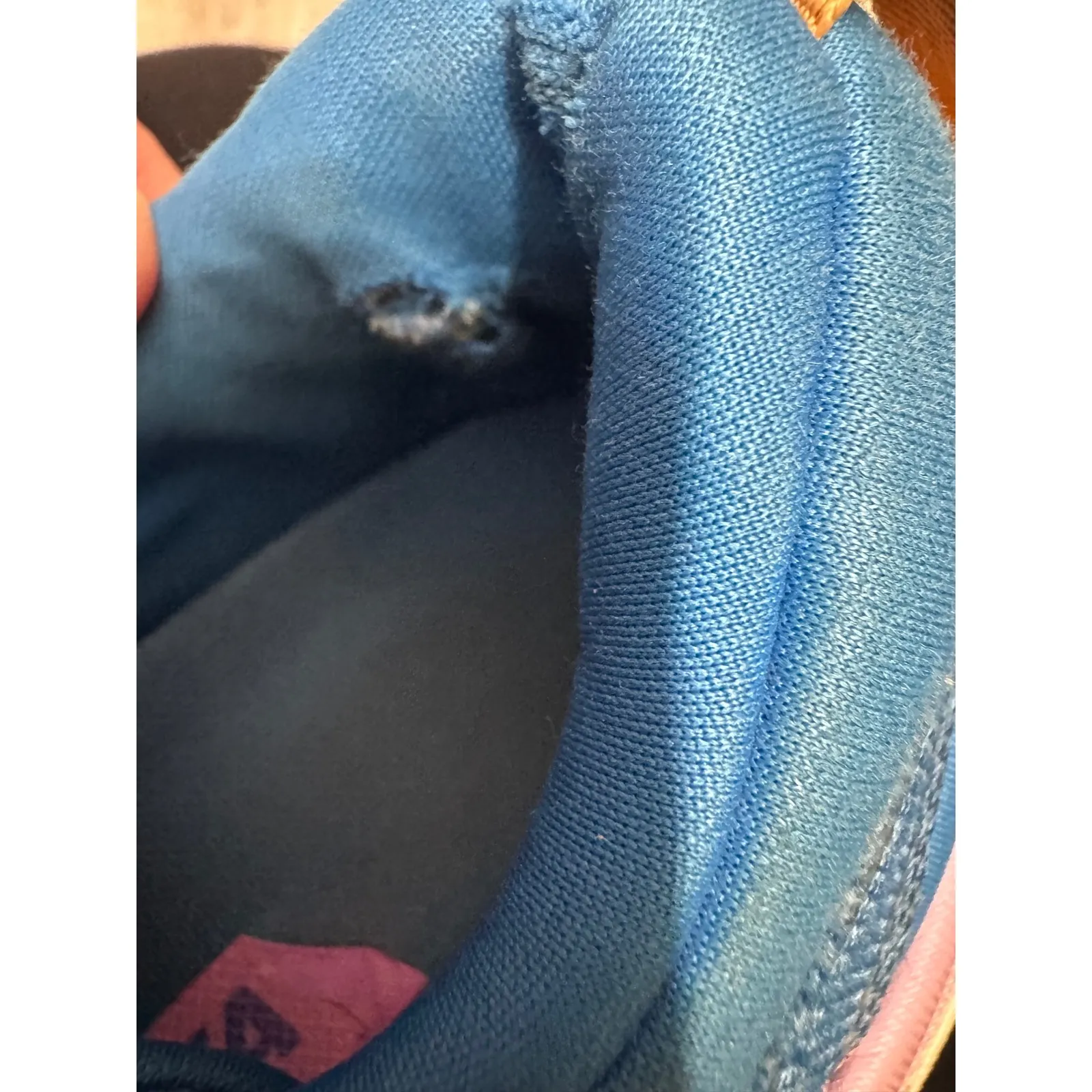 Hoka Bondi 8 Women Blue Pink Running Shoes Athletic Sneakers Size 8D - Image 7