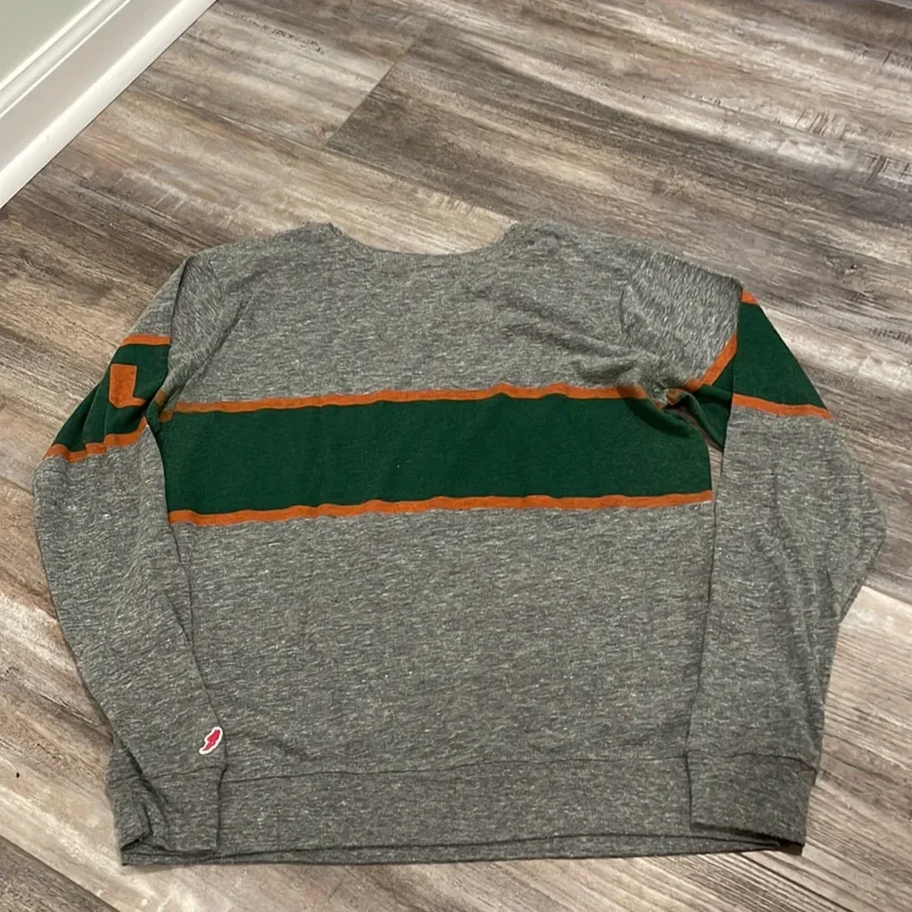 College Corner Miami Hurricanes retro long sleeve t-shirt large - Image 5