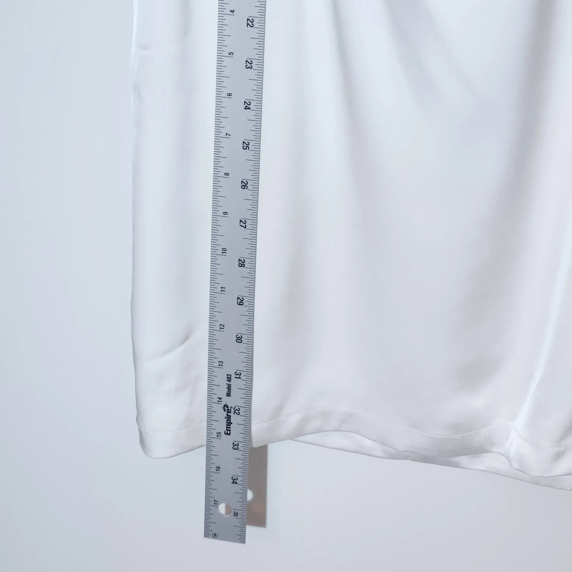 Lulus White Sleeveless Mini Satin Blouson Dress Size Large White Mini Dress - Image 10