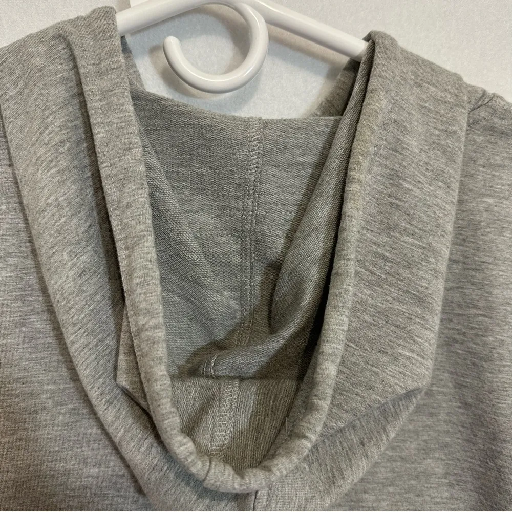 Rae Dunn Women Hoodie Sweatshirts Weekend Grey Size M - Image 6