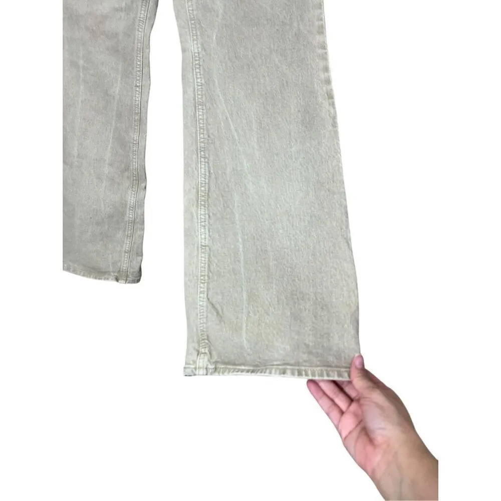 Pacsun Stretch‎ High Rise Bootcut Tan Jeans Size 27 - Image 4