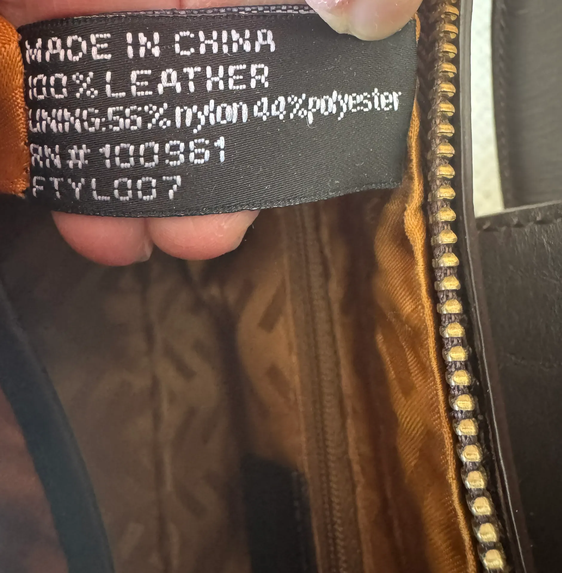 Leather Shoulder Bag - Image 4