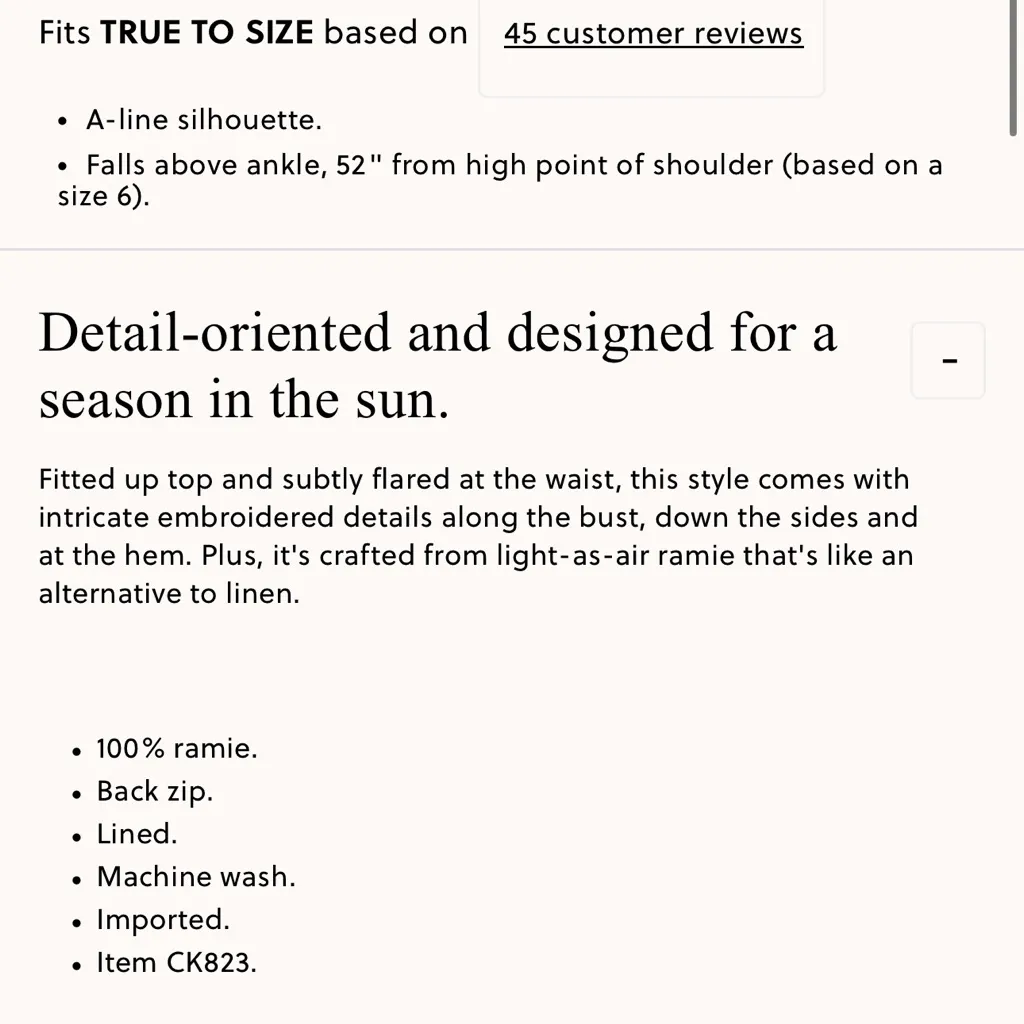 J.Crew Embroidered midi dress in ramie - Image 4