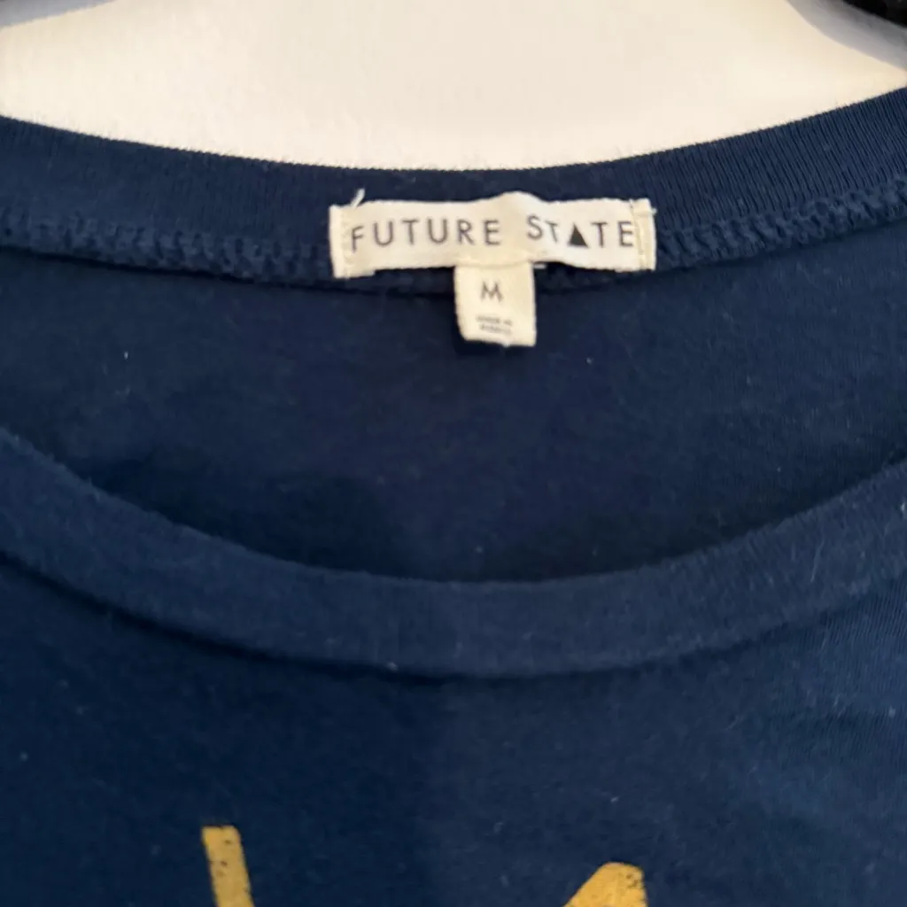 Future State  Cropped Graphic Tee La Nuit - Image 3