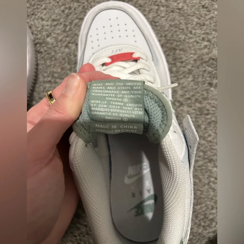 Womens Air Force 1 Shadow 'Seafoam' - Image 6