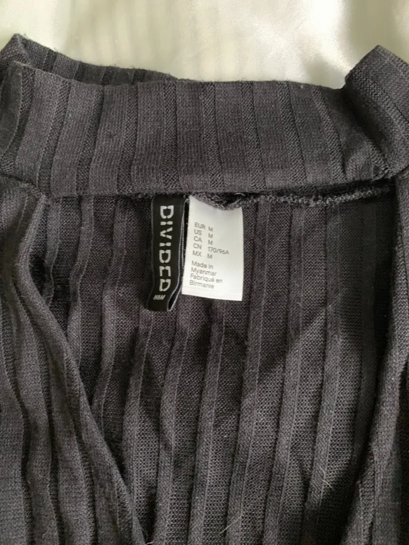 Black High Neck Cut Out  - Image 3