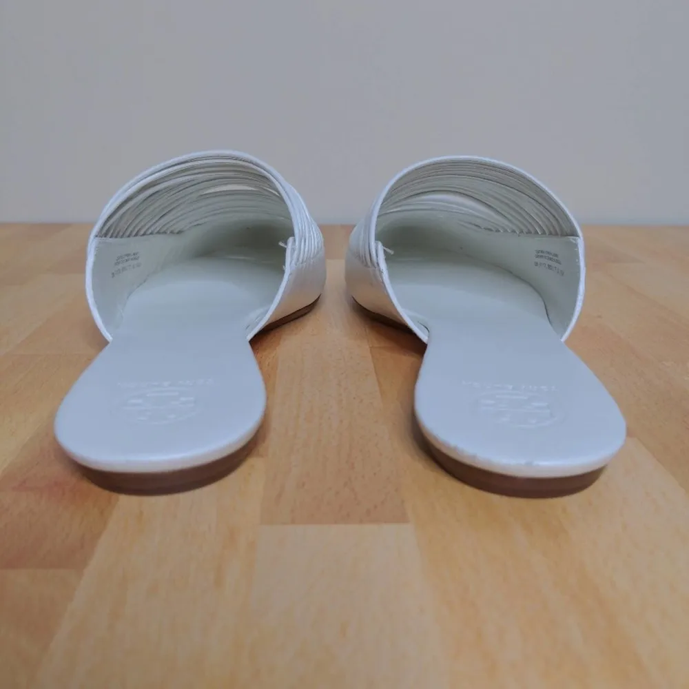 Tory Burch Sienna Pointy Mule Leather Strappy 9.5 M New - Image 5