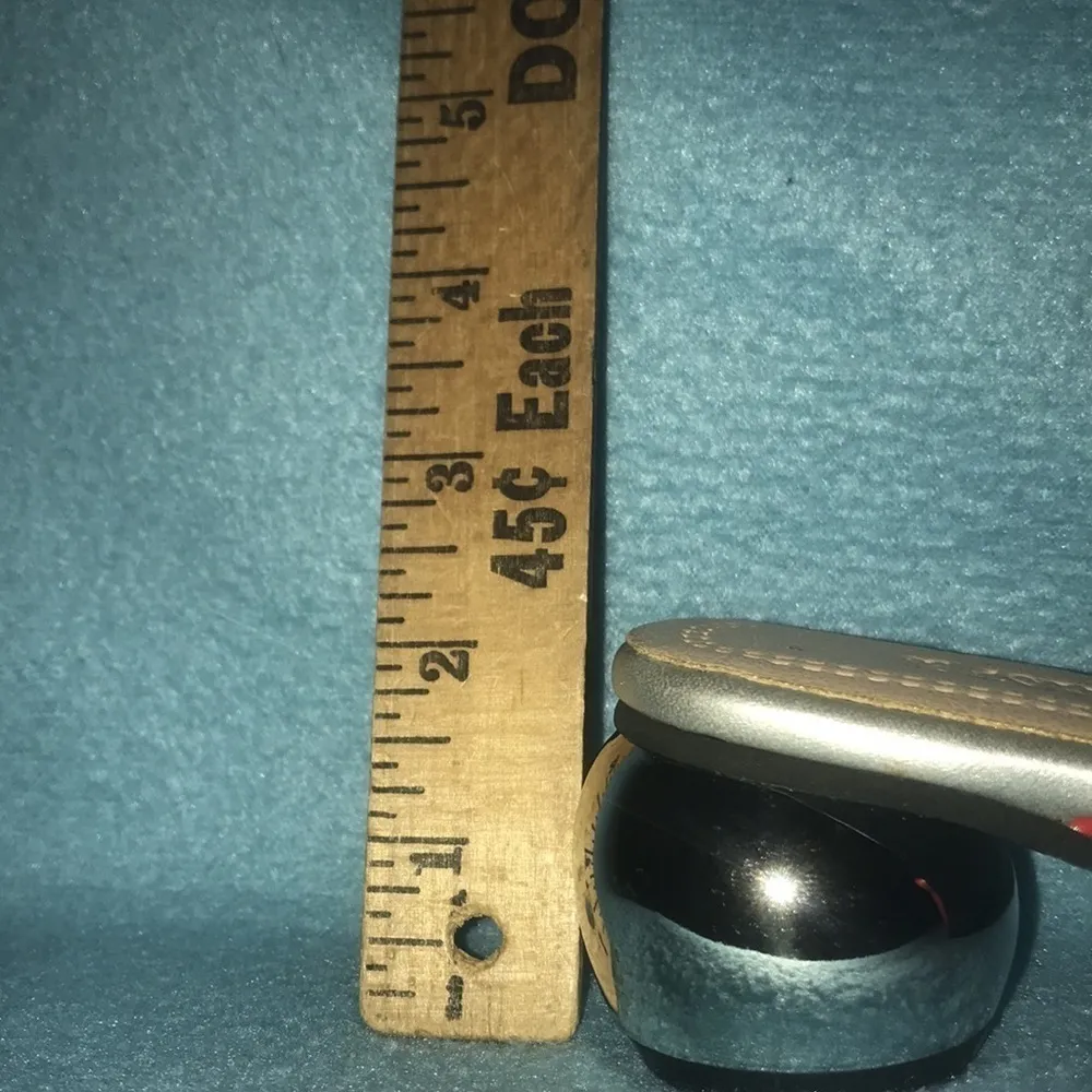 FASHION red & silver slip on leather ribbon embellished size 4 NEW Host Pick🎉🎉X2 - Image 12