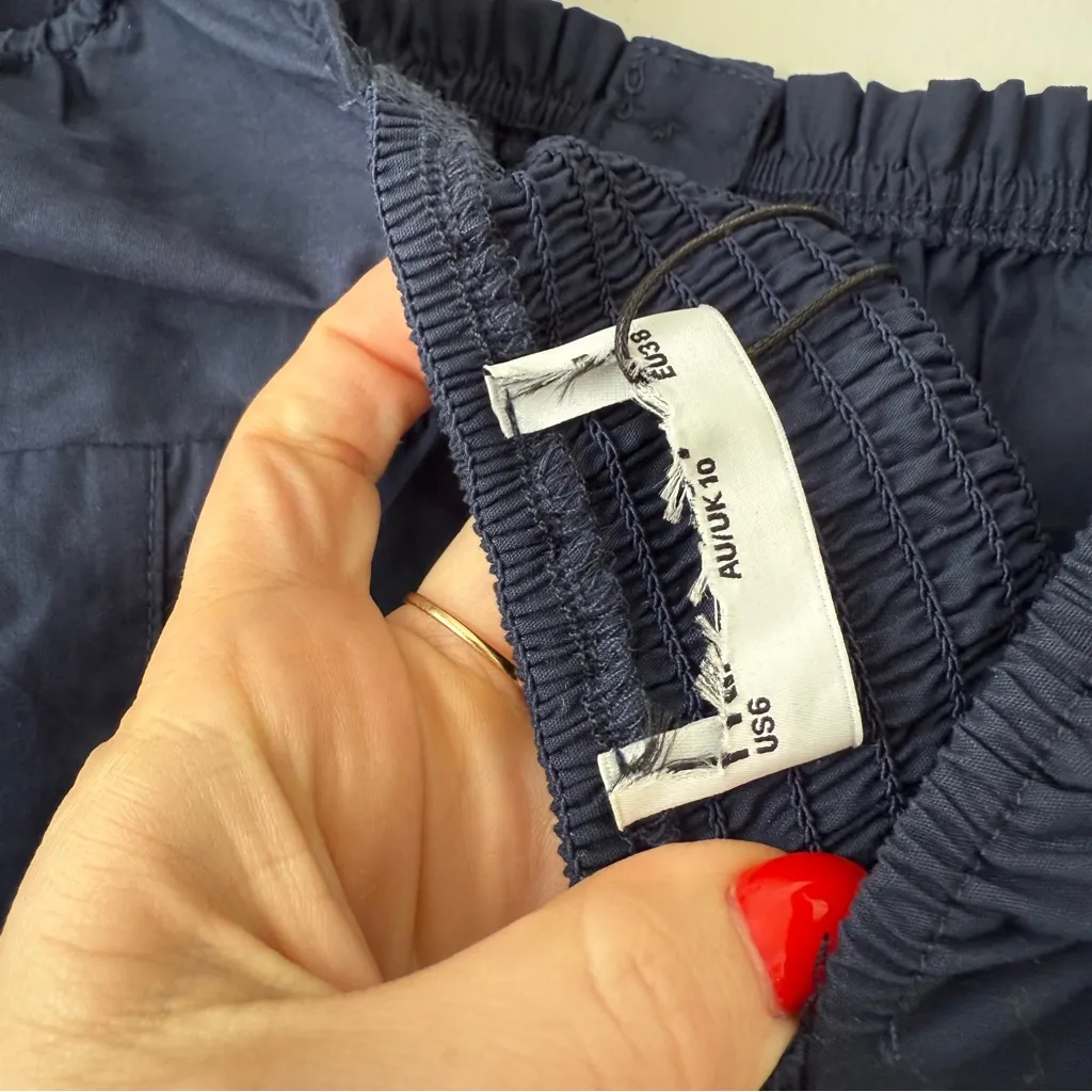 Princess Polly Wait For You Navy Blue Mini Dress 6 NWT - Image 9