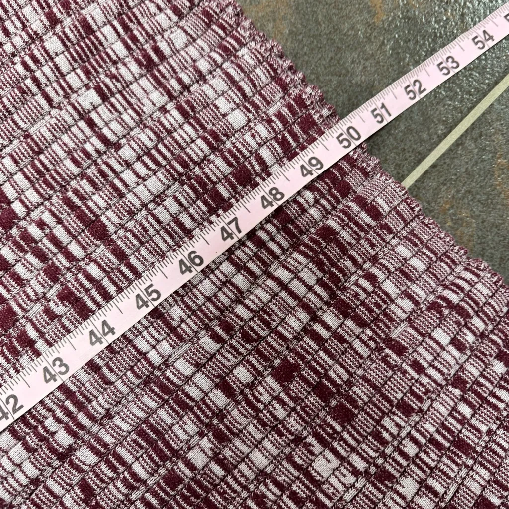 Anna Quan Charissa Long Sleeve Rib Knit Sweater Maxi Dress Mulberry AU 6 $360 White Size undefined - Image 13