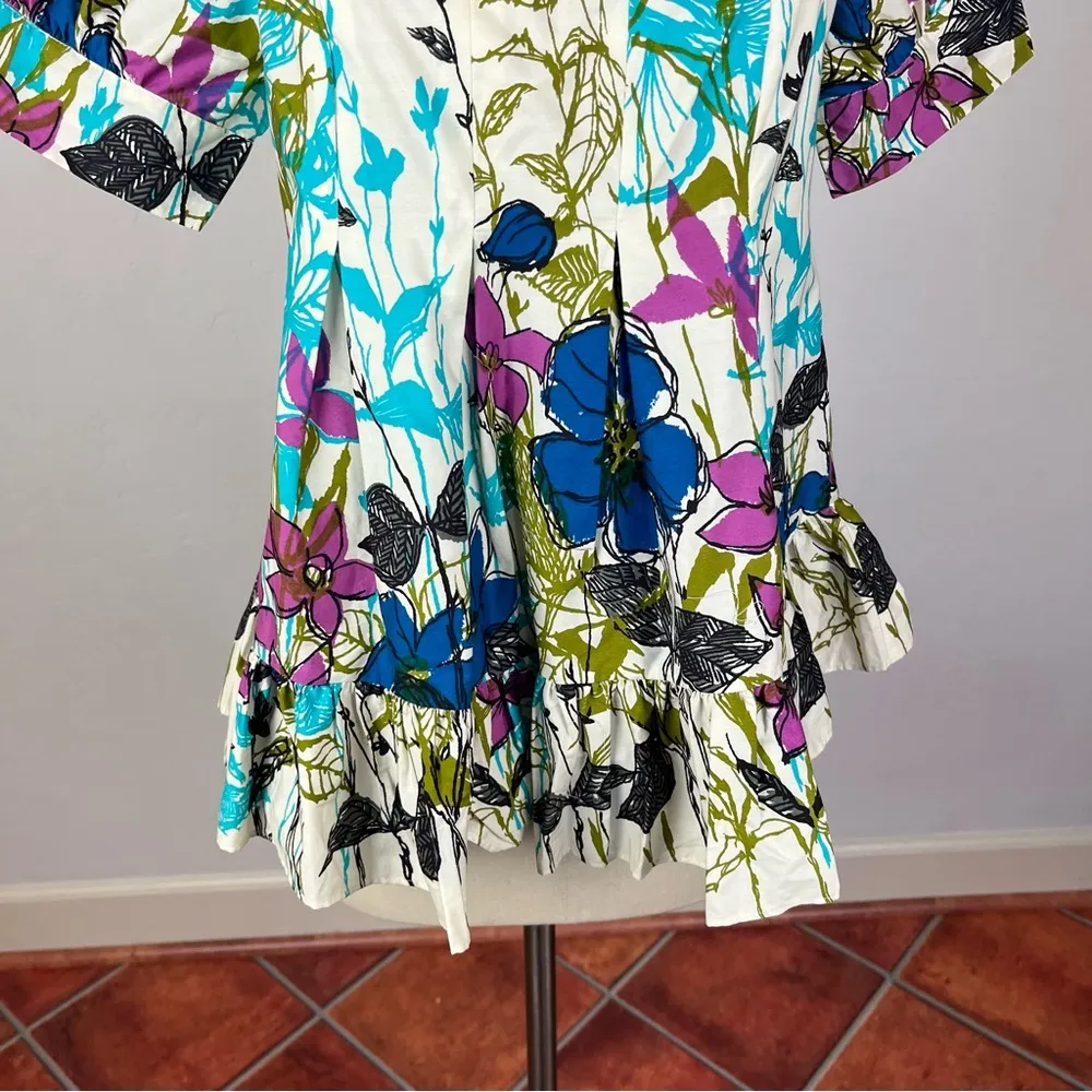 Anthropologie Tabitha Floral Peasant Blouse - Image 4