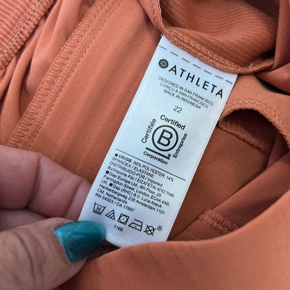 Athleta Brooklyn Ankle Pants Burnt Orange - Image 11