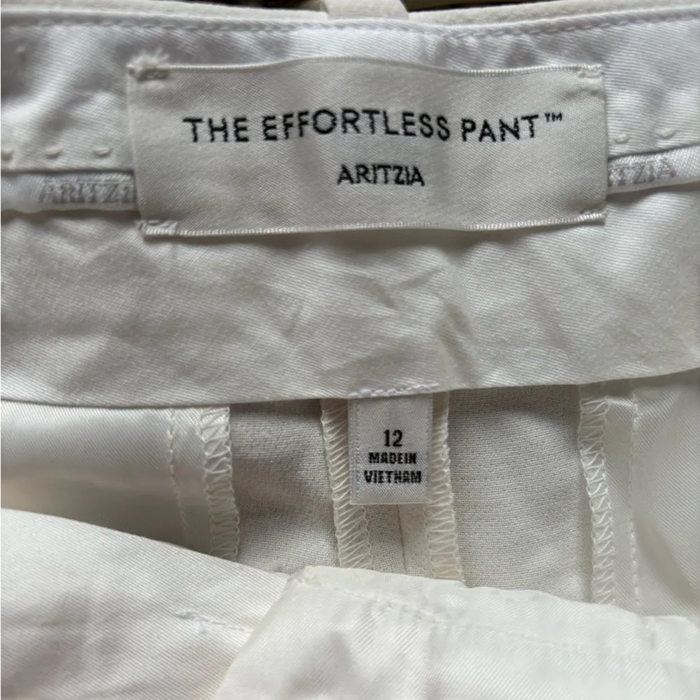 Aritzia‎ The Effortless Pant Cropped CruiseLinen 12 workwear minimalist holiday - Image 5