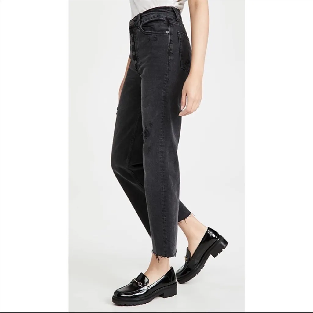 Boyish The Mikey High Rise Wide Leg in Moonfleet Size 24 - Image 3