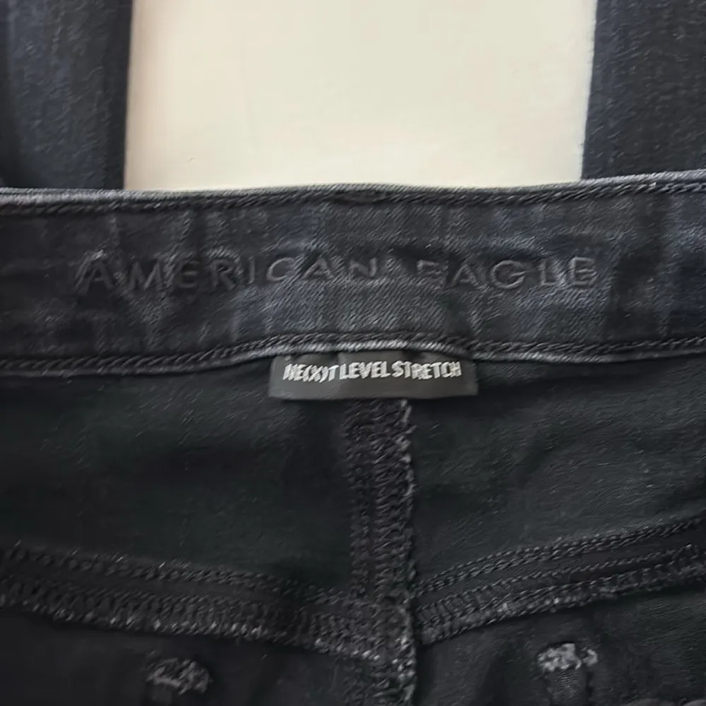 American Eagle Black Denim High Rise Jegging Skinny Jeans - Image 3