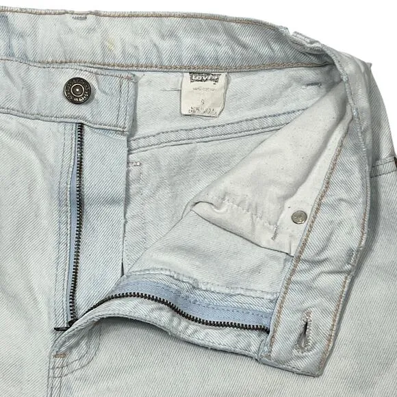 Levi's XX Jeans Sz 9 (29x29) Vintage 90s USA Grunge Light Wash Retro Streetwear‎ - Image 5