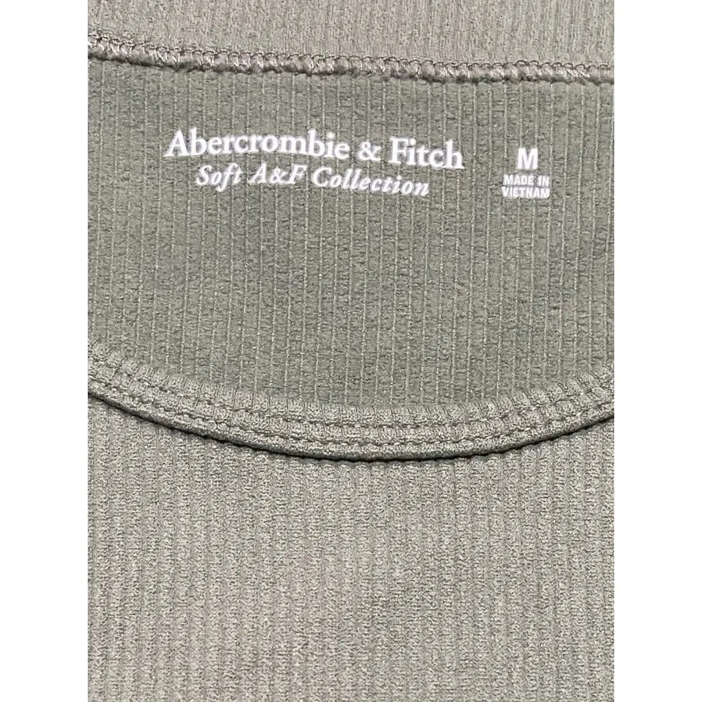 Abercrombie & Fitch Soft AF Collection Size Womens Medium Green Ribbed Tank‎ - Image 6