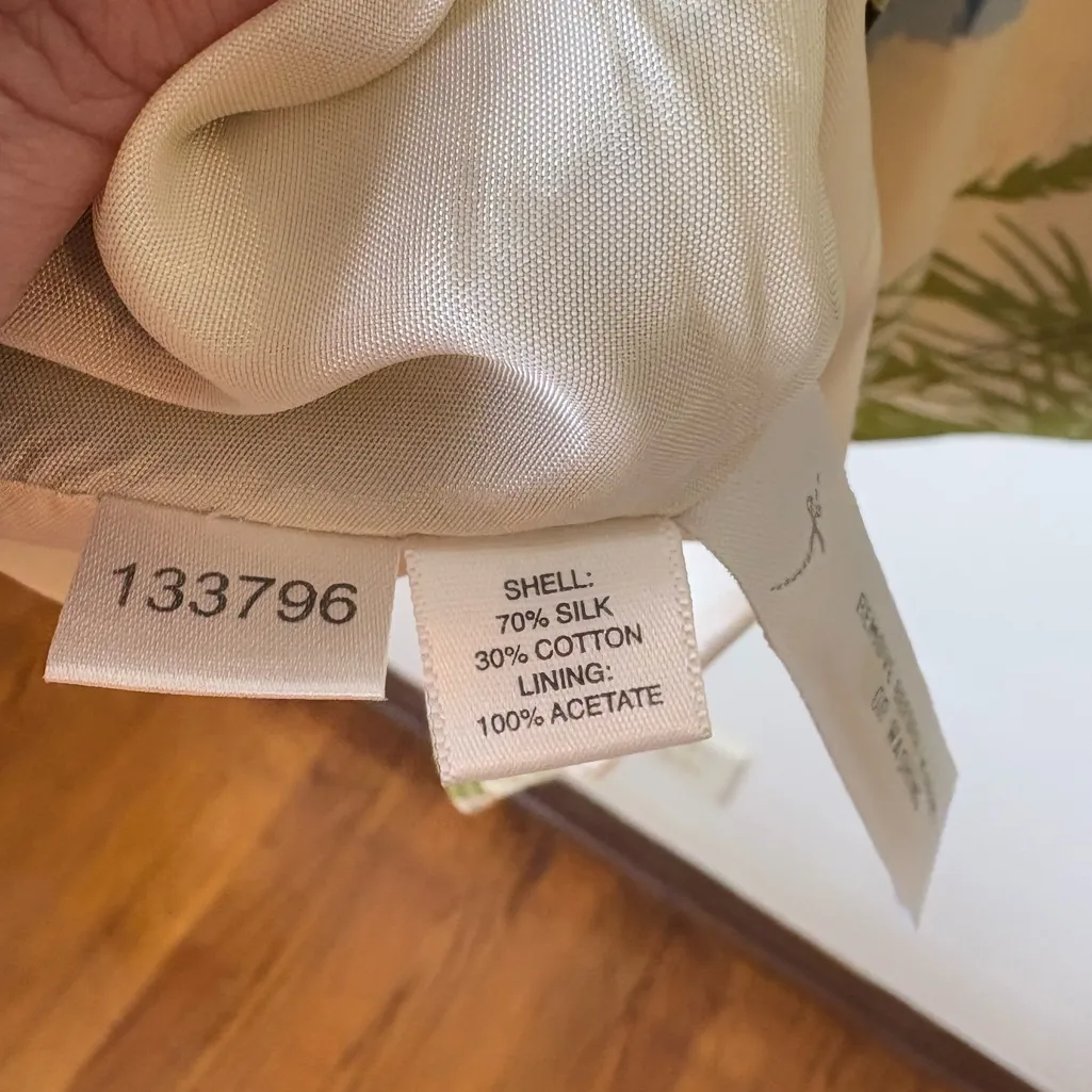 Ann Taylor Silk Cotton Blend Floral Sundress Size‎ 6 - Image 8