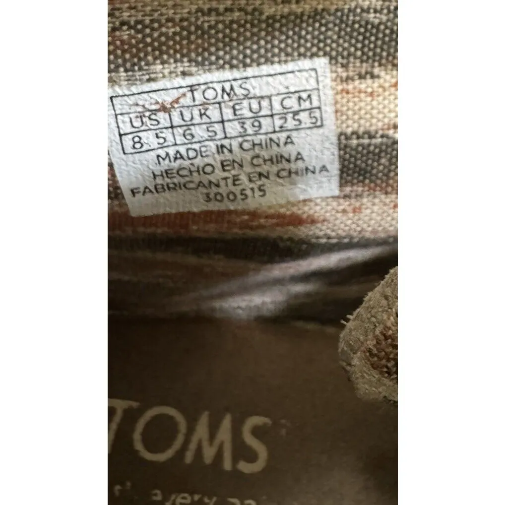 Toms Boots Women’s Kala Chukka Wedge Ankle Suede‎ Lace Up Booties Beige Size 8.5 - Image 4