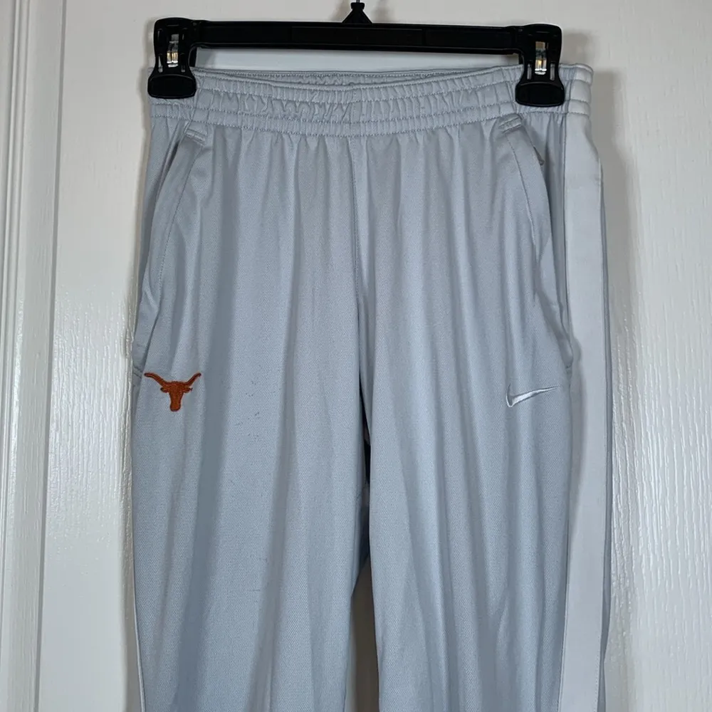 Nike Dri-Fit Longhorn Joggers Track Silver/Light Gray Pants Size XS EUC #1319-AZ - Image 2