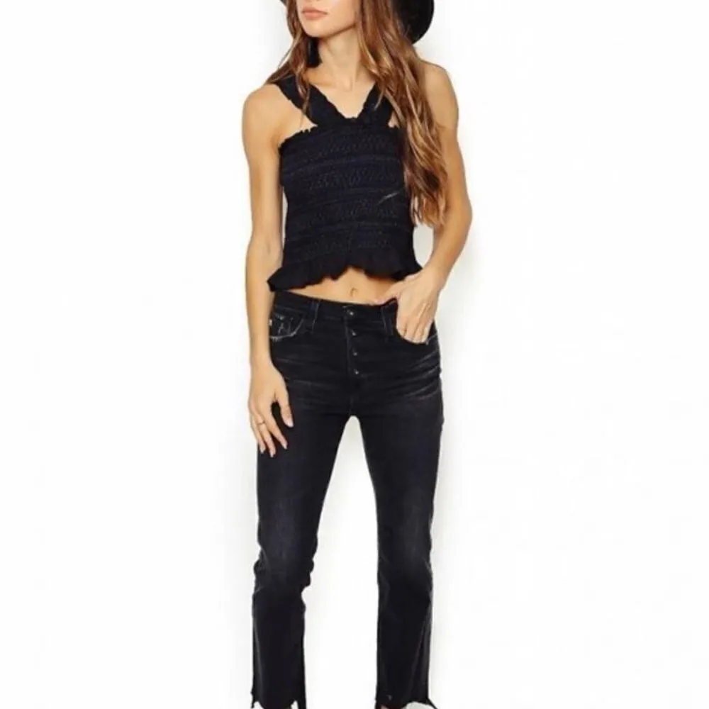 Chan Luu Carolina smocked crop top - Image 8