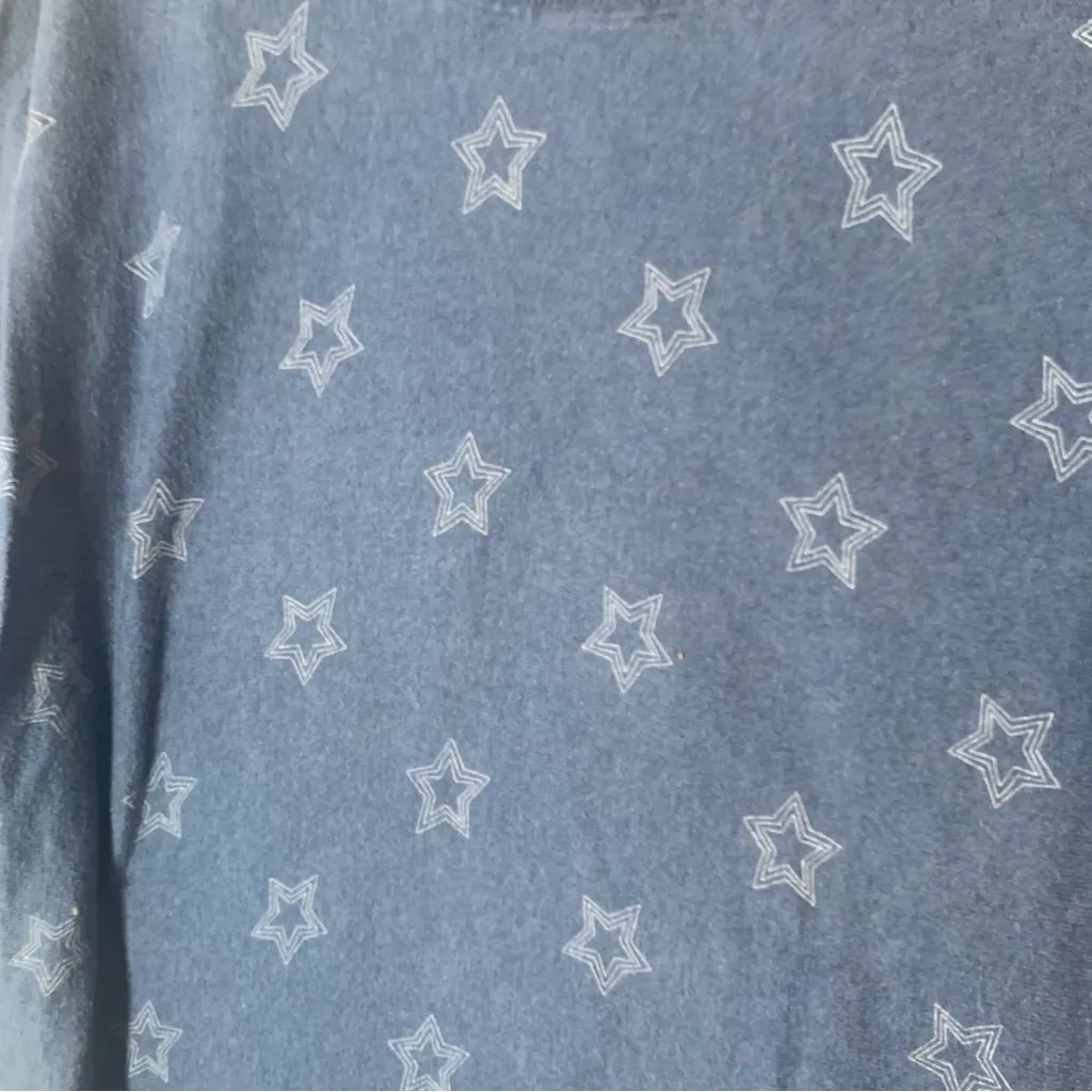 GAP Blue Star Crew Neck Sweater Ladies Size Medium - Image 3