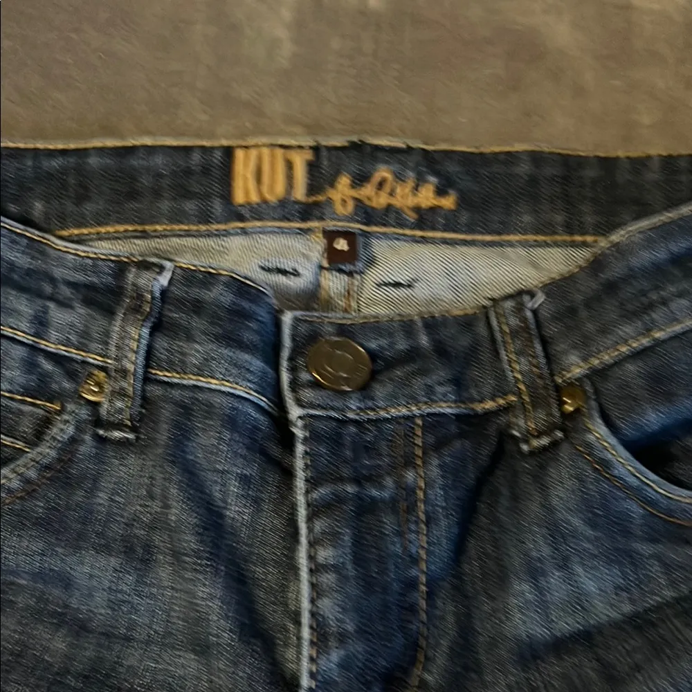 Kut from the Kloth Women's‎ Boot Cut Jeans - Dark Blue - Image 2