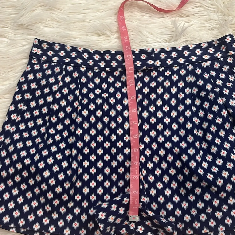 Michael Kors Prussian clementine print stretch cotton dress shorts 10 - Image 7