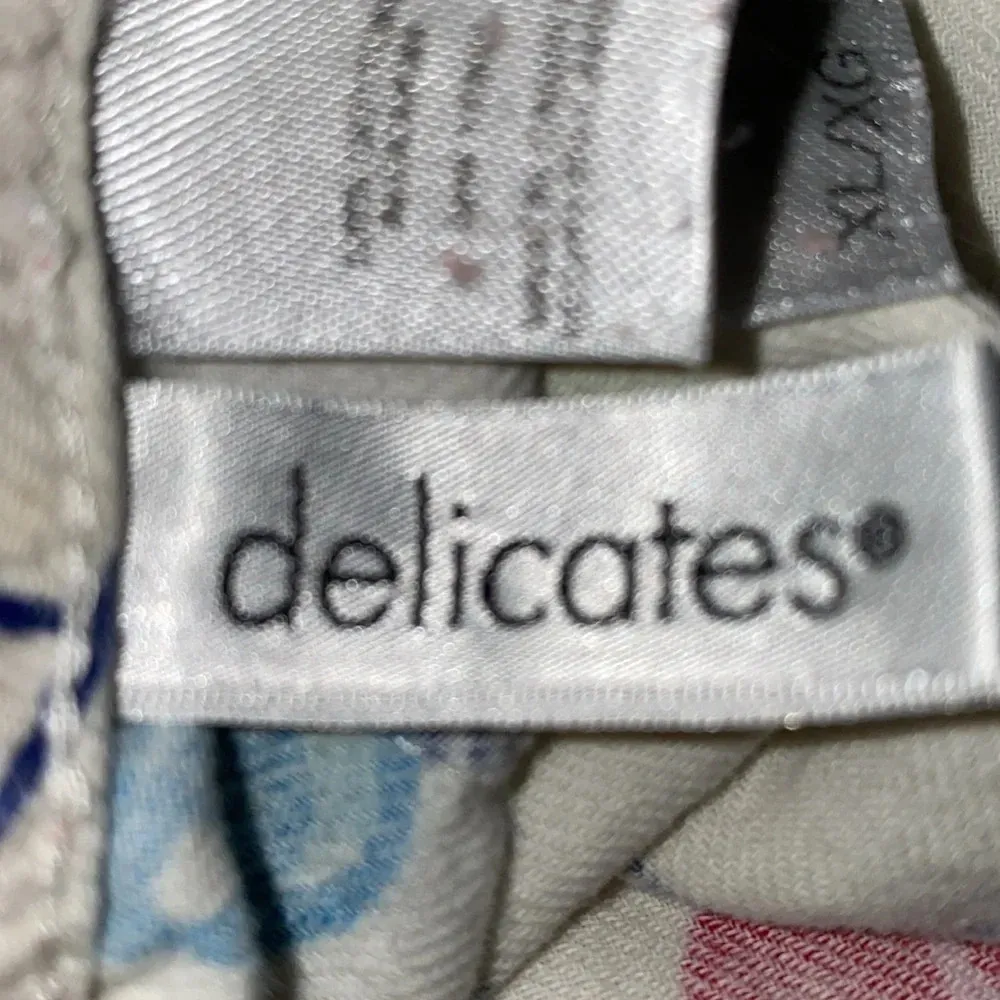 DELICATES pajama pant Christmas light print elastic waistband drawstring size XL - Image 5