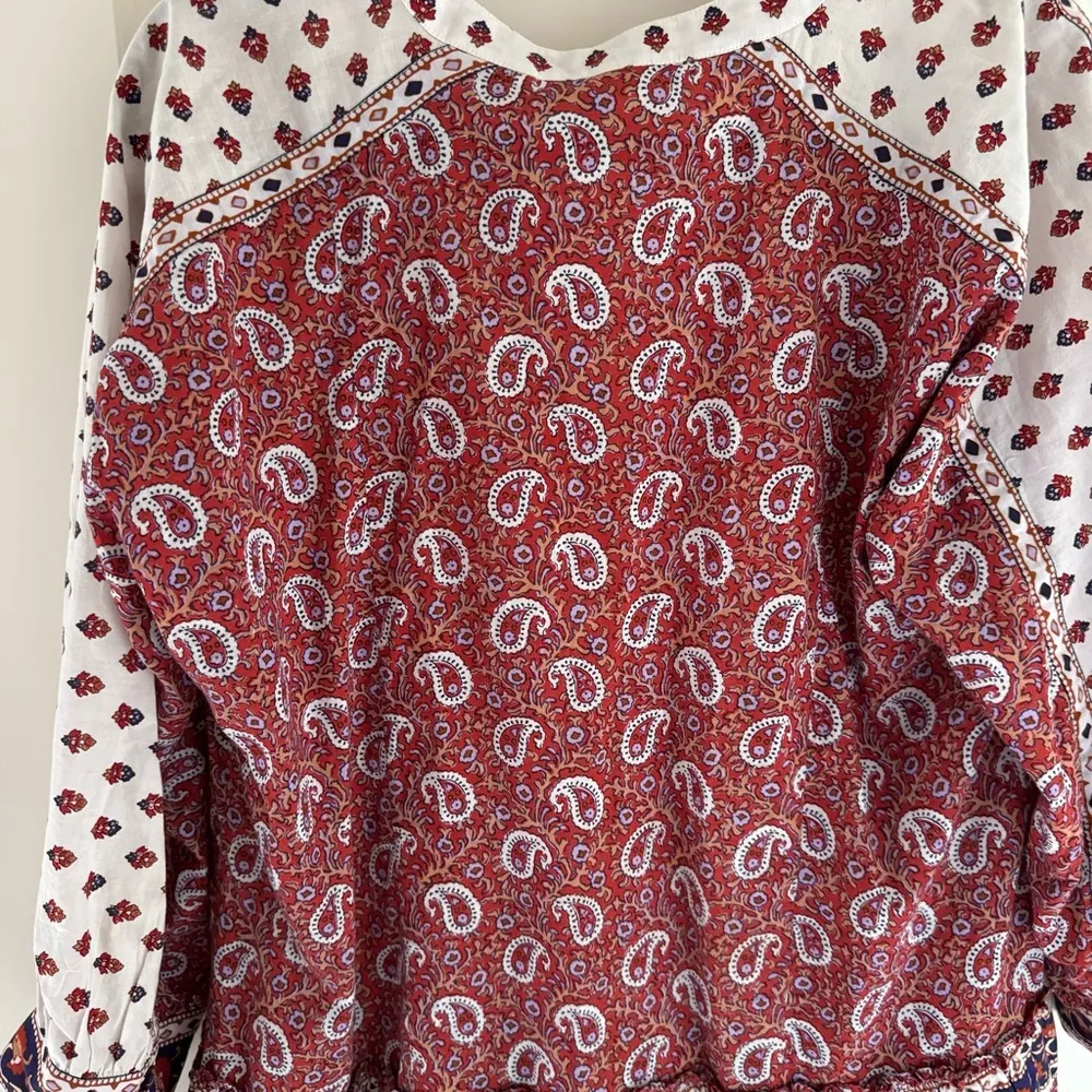 Veronica Beard Jesila Mixed-Paisley Mini Dress | L - Image 8