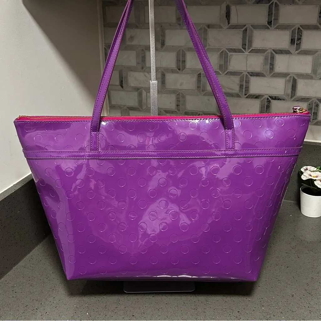 Kate Spade Camellia Street Jeralyn Tote - Purple (Vinyl) - Image 4
