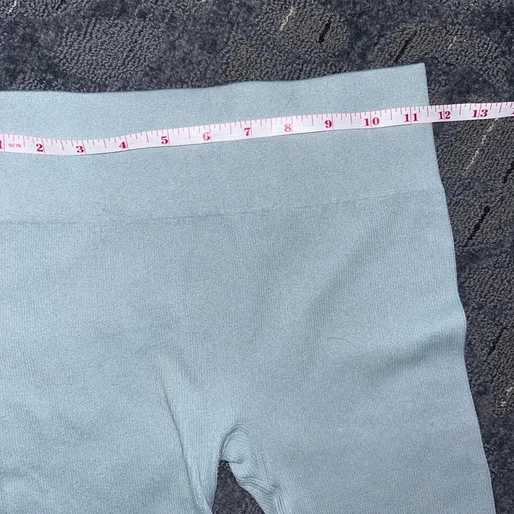 Hollister Gilly Hicks Seamless Blue Biker Shorts XS - Image 5