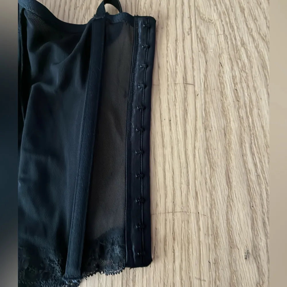 H&M Beaded Black Lace Bustier Bra Corset Top 6 - Image 9