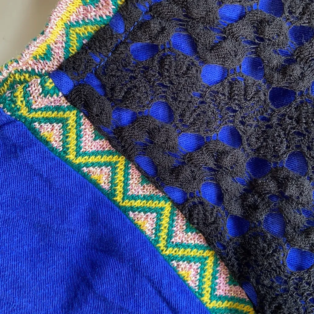 Custo Barcelona Mixed media printed cotton  shirt - Image 7