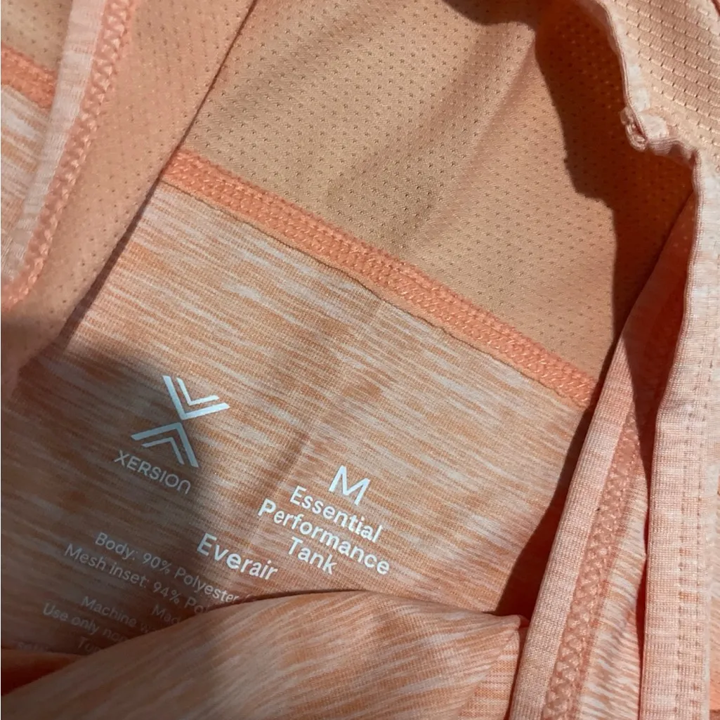 Xersion Light Peach Tank Top - Image 2