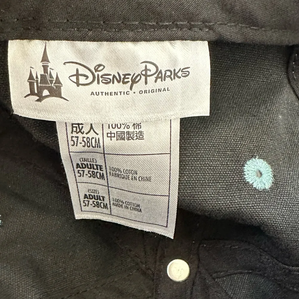 Disney  parks Cinderella hat black blue - Image 3