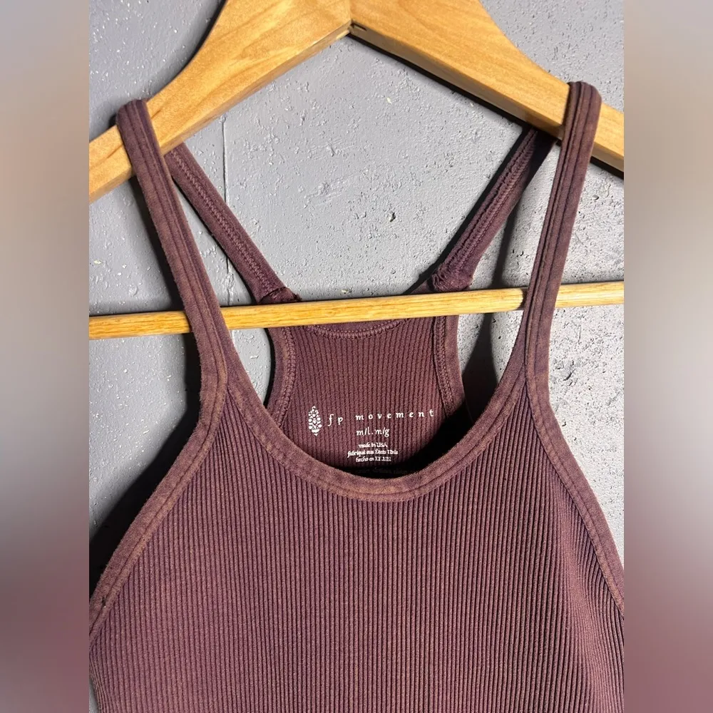 Free People Free People Movement Onesie in Woodrose size M/L Purple - Image 4