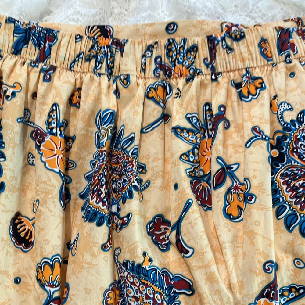 Ellie maxi skirt fall colors elastic waist cute w/ a rust colored blouse NWT - Image 8