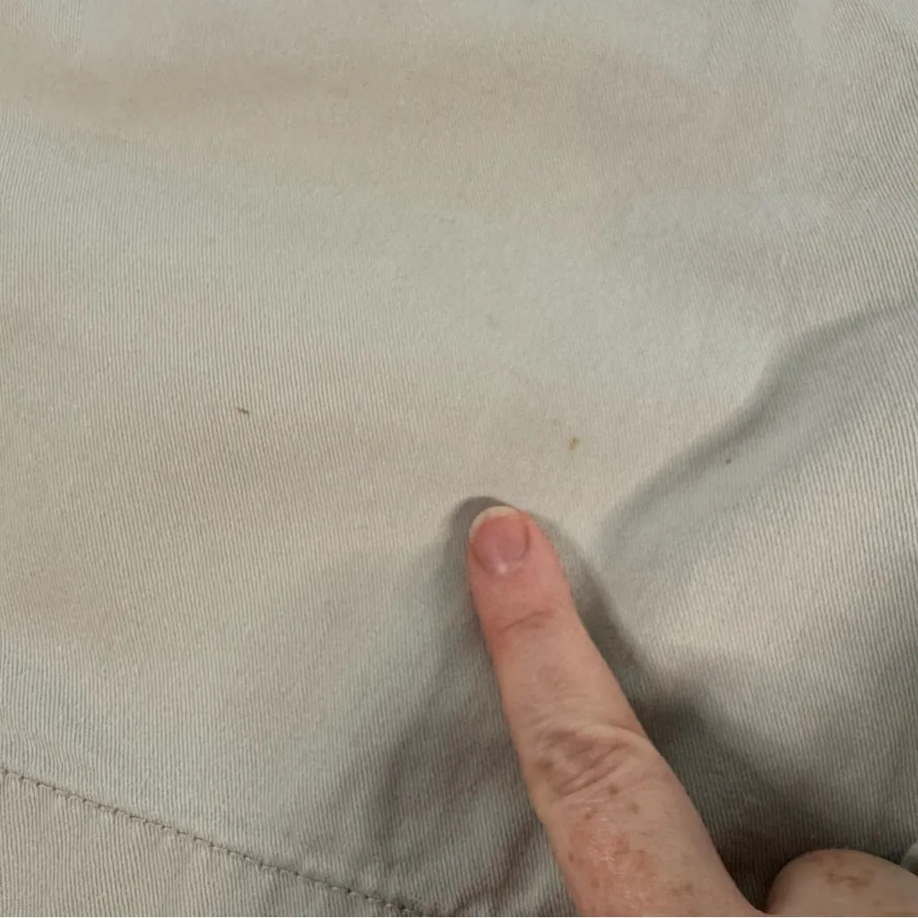 J Crew Grey 4” Grey Broken In Chino Shorts Women Size 10 City Fit Cotton Preppy - Image 7