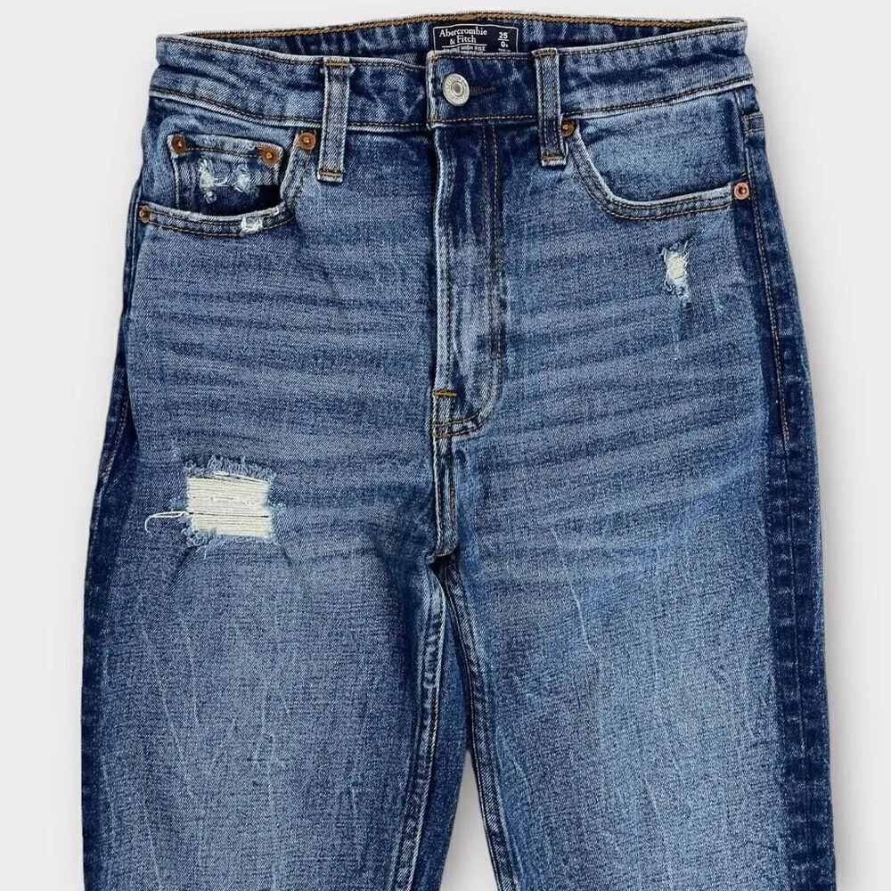 Abercrombie + Fitch Simone High-rise Ankle Straight Jeans - 25/0 - Image 4