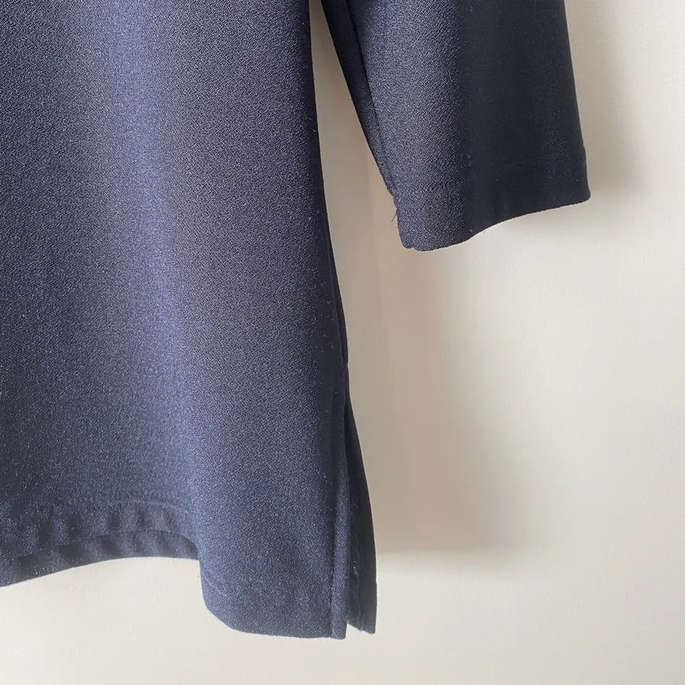 90s Y2K Vintage GAP Boatneck Jersey Stretch Top Women's Medium Minimalist Basic - Image 5