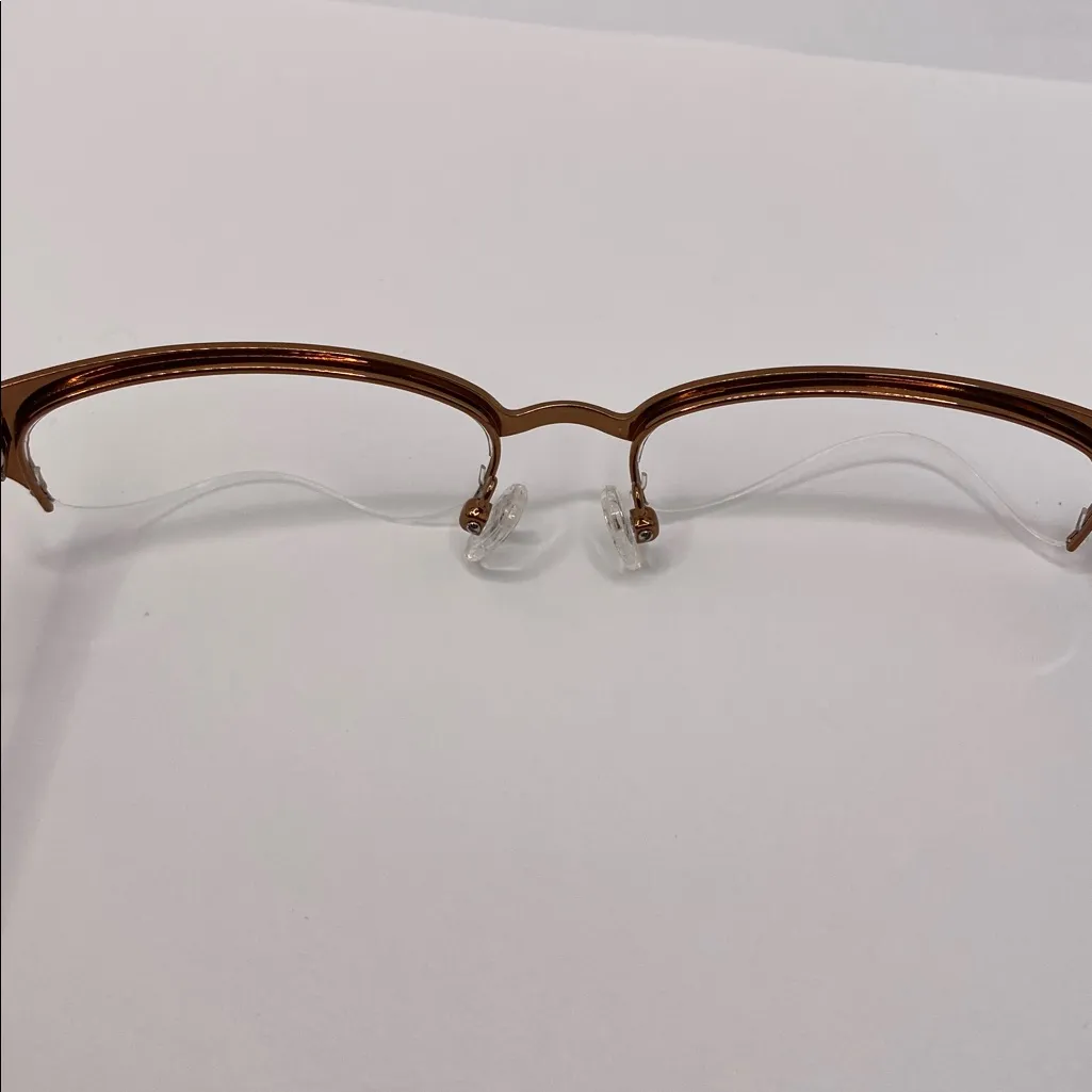 FLOWER 6014 BILLIE CAT EYE EYEGLASS FRAME/GLASSES DREW BARRYMORE COLLECTION Brown - Image 7