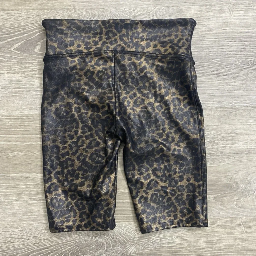 Spanx Women’s Small Leopard Biker Shorts 24x8.5 - Image 3