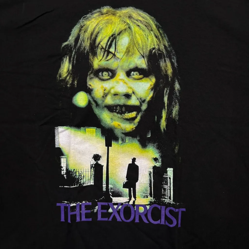The Exorcist Possessed Regan Horror Movie Poster Tee XL - Image 2