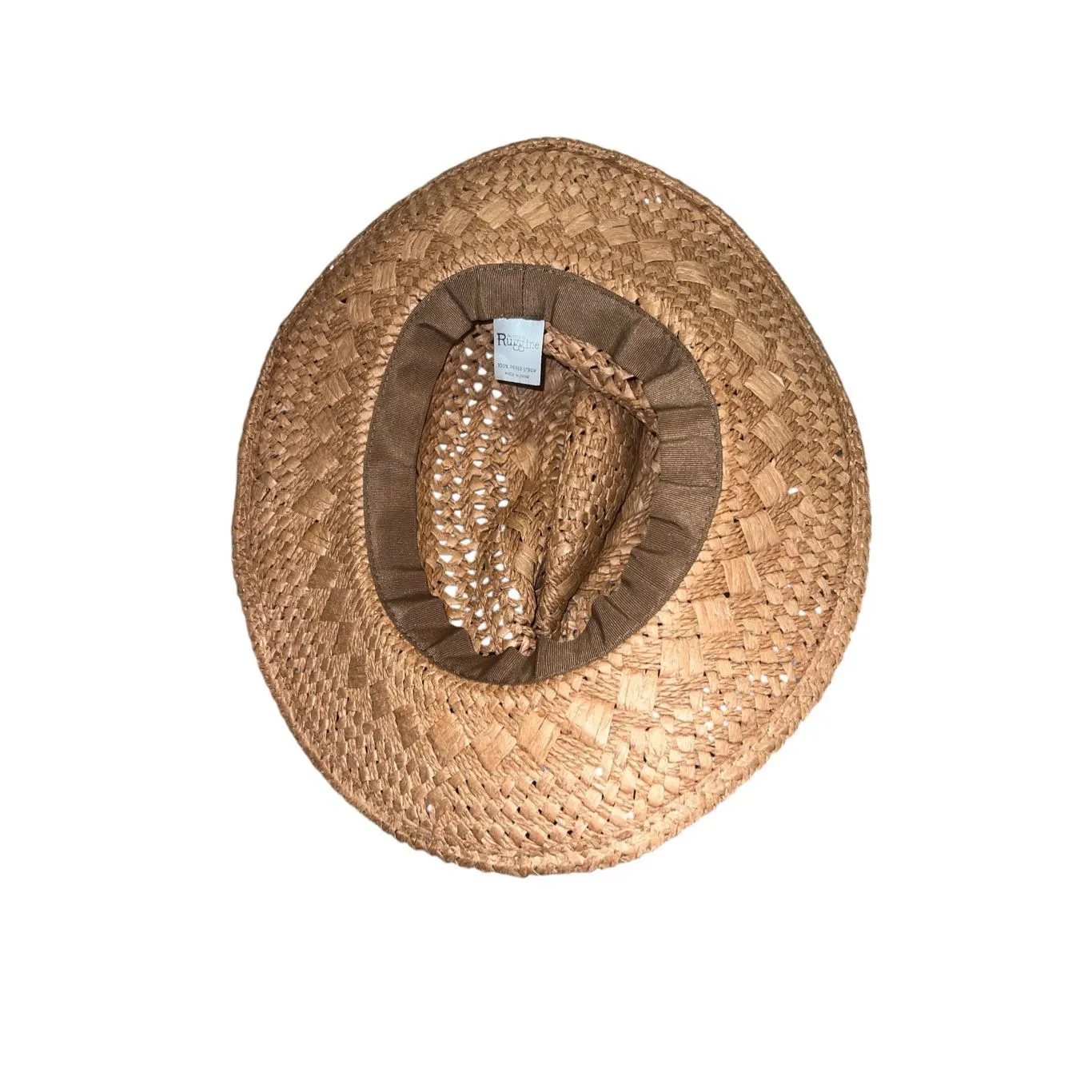 ✨Ruggine Boho Chic Summer Panama Hat✨ Tan Size M - Image 9