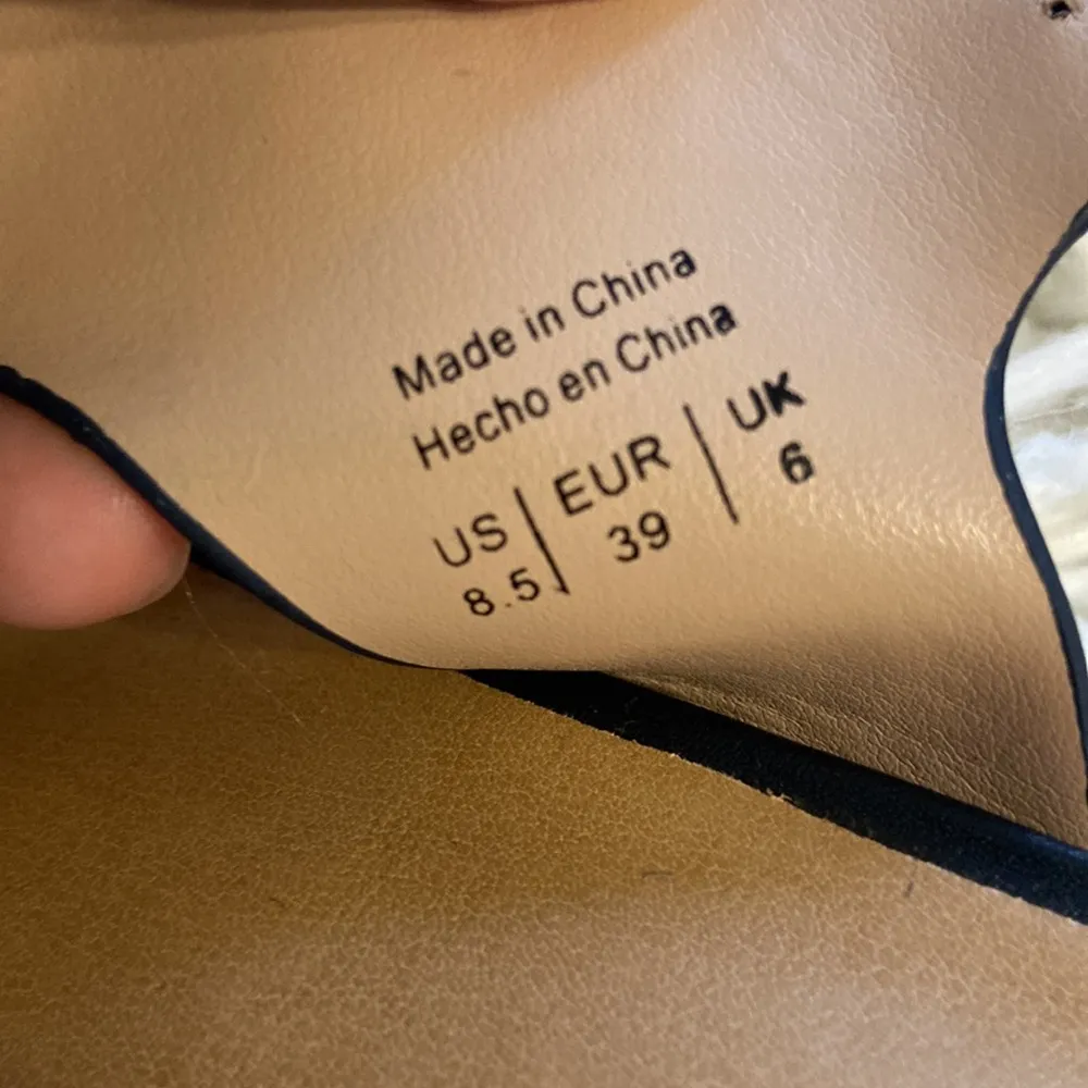 MARKET SPRUCE SANDALS SIZE 8.5 BNWOT SEE ALL PHOTOS COLOR NAVY BLUE - Image 6